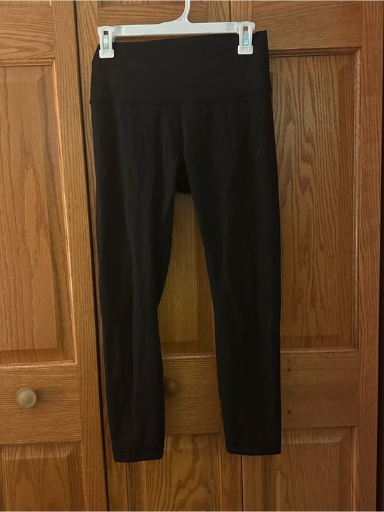 lululemon athletica Pants - LULULEMON Black Cropped Leggings | Size 8